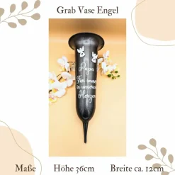 Grabvase, Grabdeko, Grabschmuck