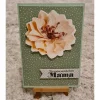 Gratulationskarte , Muttertag ,Für meine wunderbare Mama , Blüte
