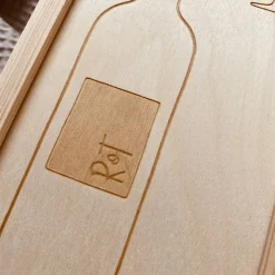 Gravierte Weinbox – Personalisiertes Geschenk für Hochzeiten, Jubiläen und andere Feierlichkeiten