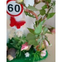 Großeltern Geschenk Garten Deko – Einzigartige Szene für Oma & Opa 2.Wahl - Sonderpreis