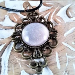 großer Anhänger bronze 18mm Cabochon mit Wunschmotiv mit Foto