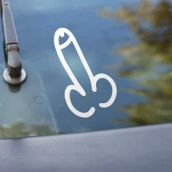 Großer Penis Aufkleber – Biggus Diggus | Autosticker | Pimmel Autoaufkleber JGA Junggesellenabschied | Scherz