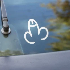 Großer Penis Aufkleber Normus Decentus | Autosticker | Pimmel Autoaufkleber JGA Junggesellenabschied | Scherz