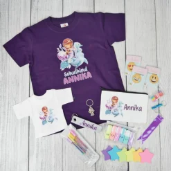 Großes Personalisiertes Geschenke Set für die Schultüte Füllung