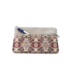 Grosses Mäppchen mit zwei Fächern, Federmäppchen,Tasche für Dokumente