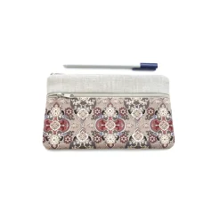 Grosses Mäppchen mit zwei Fächern, Federmäppchen,Tasche für Dokumente