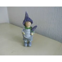 Gärtner Paar Lavendel – Deko & Bastelfigur aus Resin für Geschenke oder Torten