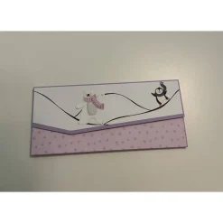 Grußkarte / Glückwunschkarte zu verschiedensten Anlässen für Tickets / Eintrittskarten, Pinguine zum Geburtstag