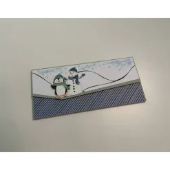 Grußkarte / Glückwunschkarte zu verschiedensten Anlässen für Tickets / Eintrittskarten, Pinguine zum Geburtstag