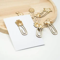 Grußkarte mit Holz Geldklammer | mit Briefumschlag | Mehrere Motive Geldklammer