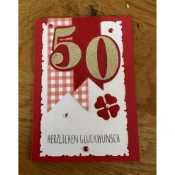 Grußkarte oder Einladung Geburtstag