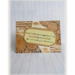 Grußkarte Vatertag, Geburtstag