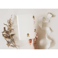 Grußkarte Weihnachten Lebkuchen & Zuckerstange - Klappkarte A6 Weihnachtskarte - Postkarte Weihnachten - Geschenkidee We