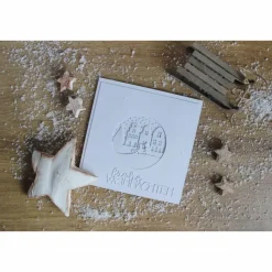 Grußkarte "Winterzeit" aus der Manufaktur Karla