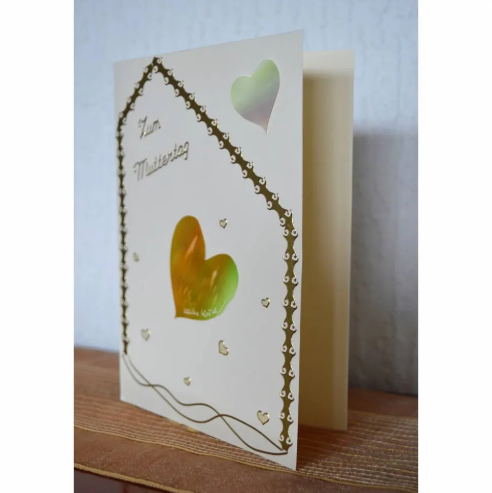 Grußkarte zum Muttertag - handgemalt – Design  Ulrike Kröll