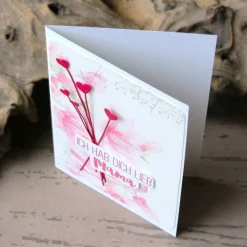 Grußkarte zum Muttertag - Muttertagskarte, Danke Mama