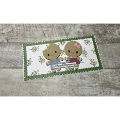 Grußkarten / Glückwunschkarten für die Weihnachtszeit, Lebkuchenmännchen, Weihnachtsstimmung im Advent, Weihnachtskarten