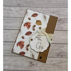 Grußkarten / Glückwunschkarten zum Geburtstag oder anderen Anlässen „Herbstliche Grüße“, Männer, Handarbeit, Stampin’Up