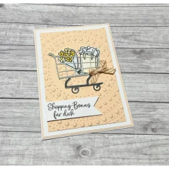 Grußkarten Glückwunschkarten Geburtstag etc. „Shopping-Bonus für dich“ Gutschein shoppen Cards Handmade Stampin‘ Up!