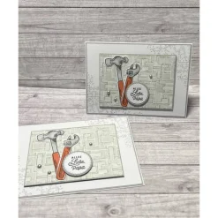 Grußkarten Glückwunschkarten Geburtstag Vatertag Geburtstagskarten Cards Werkzeug Hammer Zange Männerkarten Handmade