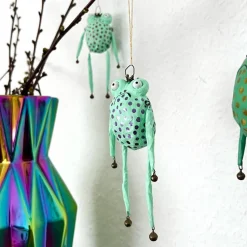 Grumpy Frog. Der etwas andere Osterschmuck! Osterdeko, hängender Frosch