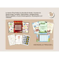 Gruselige Halloween Haus Deko - Türschild mit Skelett Motiv als Print in DIN A4 | Einzigartige Halloween Dekoration | Ki