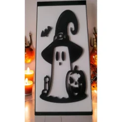 Grusel-Vielfalt für drinnen und draußen: 3D-Gedruckte Halloween-LED-Laterne (27cm)