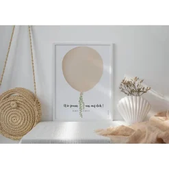 Gästebuch Babyparty Poster Fingerabdruck Gästebuch - Gästebuch Deko Babyshower - Baby Andenken Poster - Babyparty Gäste