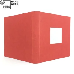Gästebuch, duo abendrot, personalisierbar, ca. 24 x 24 cm, Büttenpapier