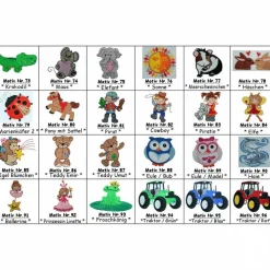 Gästehandtuch ( 30 x 50 cm ) mit Stickmotiv nach Wahl + Name / Kinder Handtuch