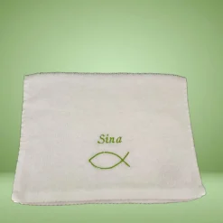 Gästehandtuch zur Konfirmation/Kommunion/Taufe Babys Kinder Mädchen Jungen Geschenk