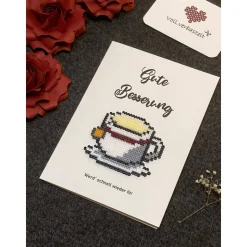 Gute Besserung Grußkarte Genesungskarte Klappkarte