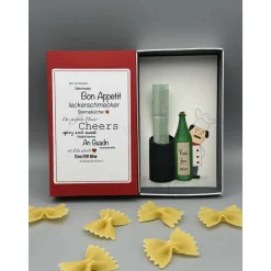 Gutschein Essen lustig verpacken – Kreative Geschenkbox mit Koch-Motiv