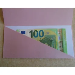 Gutschein Weihnachtsverpackung Geldgeschenk  Weihnachten Konzertkarte Rosa Verpackung Wichtel