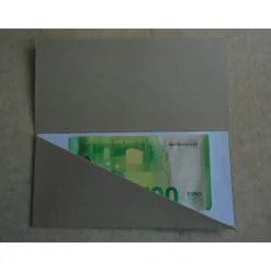 Gutschein Weihnachtsverpackung Lebkuchenmann Ticket Geldgeschenk  Weihnachten Konzertkarte Braun Verpackung