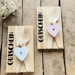 Gutschein zum Essen. Einladung Restaurantbesuch. Karte. Geburtstag. Hochzeit. Geschen zum Muttertag. Spartipp!!