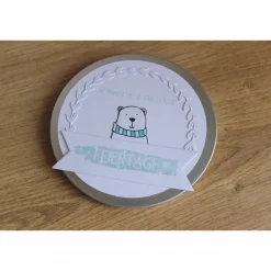 Gutscheindose "Tierische Weihnachtsgrüße" aus der Manufaktur Karla