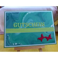 Gutschein,Gutscheinkarte,neutraler Gutschein