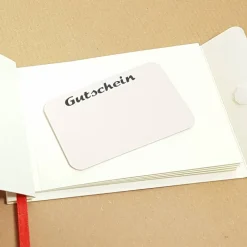 Gutscheinheft zum Geburtstag Glückwunschkarte für ein Sammelgeschenk