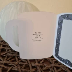 Gutscheinkarte - Zum Vatertag alles Liebe - Schrauben - Tassenform