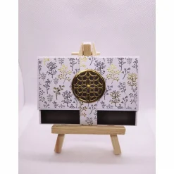 Gutscheinkarte, Verpackung für Geschenkkarten, Gold