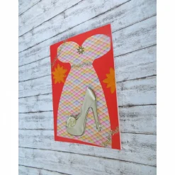 Gutscheinkarte zum Shoppen für die Frau, Geburtstagsgeschenk, petrol,bunt, Weihnachten