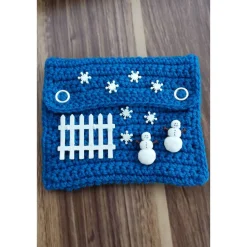 Gutscheinkarten Täschchen für Weihnachten !! Winter  Handarbeit Sofort lieferbar !!!