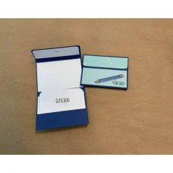 Gutscheinkarten Verpackung zum Geburtstag oder zum Schulanfang, „Stift - Für dich“, Geldgeschenk, Grußkarten Handarbeit
