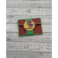 Gutscheinkarten Verpackungen mit Grußkartenfunktion zu Weihnachten, Geldgeschenk mit Glückwünschen Umschlag, Handarbeit