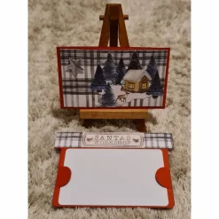 Gutscheinverpackung " Santas Workshop " Stern