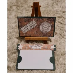 Gutscheinverpackung - Weihnachten - Santa Claus Post Office - Sterne - Nordpol