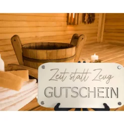 Gutscheinverpackung - Zeit statt Zeug/ Geld schenken / Geschenkverpackung / Geschenkidee / Verpackung für Geld/Geburtsta