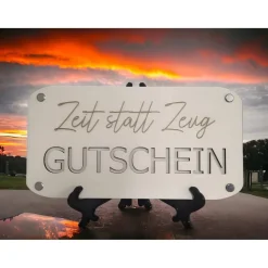 Gutscheinverpackung - Zeit statt Zeug/ Geld schenken / Geschenkverpackung / Geschenkidee / Verpackung für Geld/Geburtsta