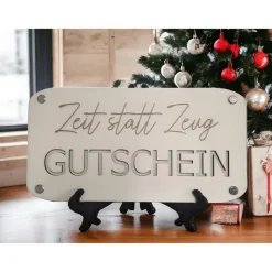 Gutscheinverpackung - Zeit statt Zeug/ Geld schenken / Geschenkverpackung / Geschenkidee / Verpackung für Geld/Geburtsta